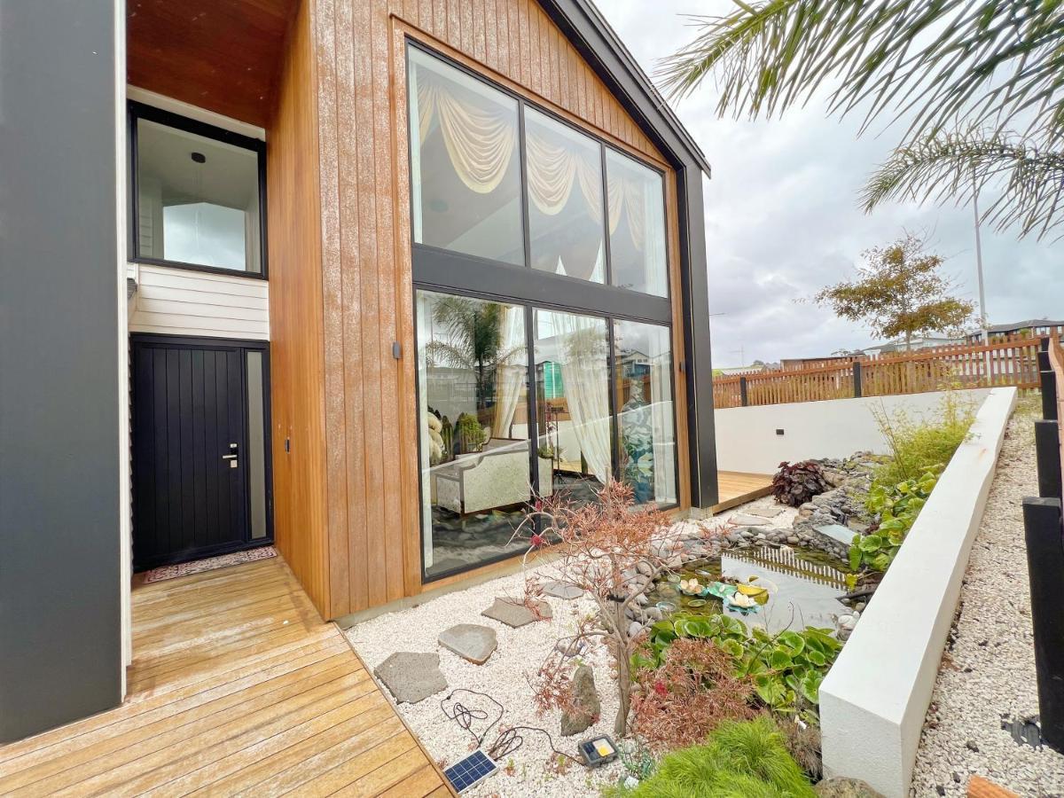 Elegant Beach House In Long Bay Vila Auckland Exterior foto