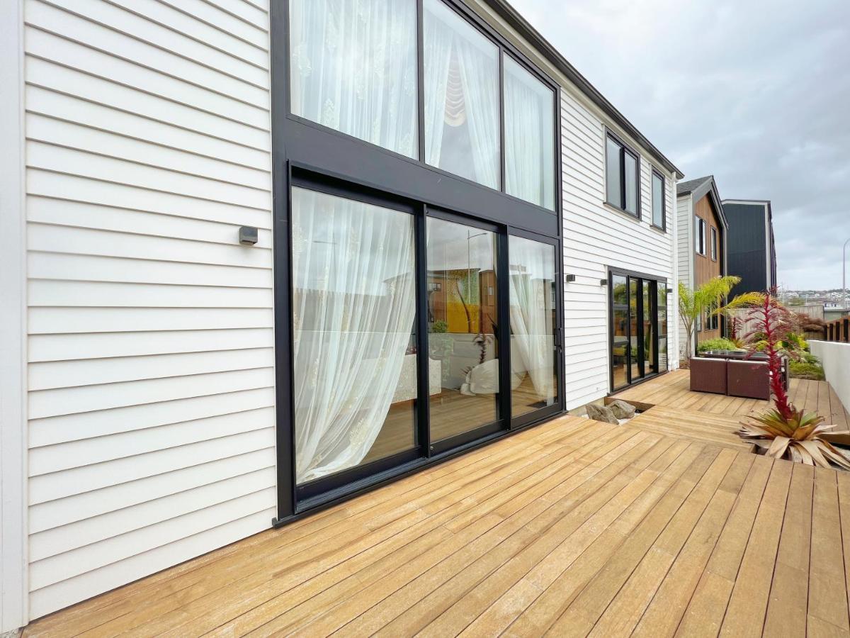 Elegant Beach House In Long Bay Vila Auckland Exterior foto